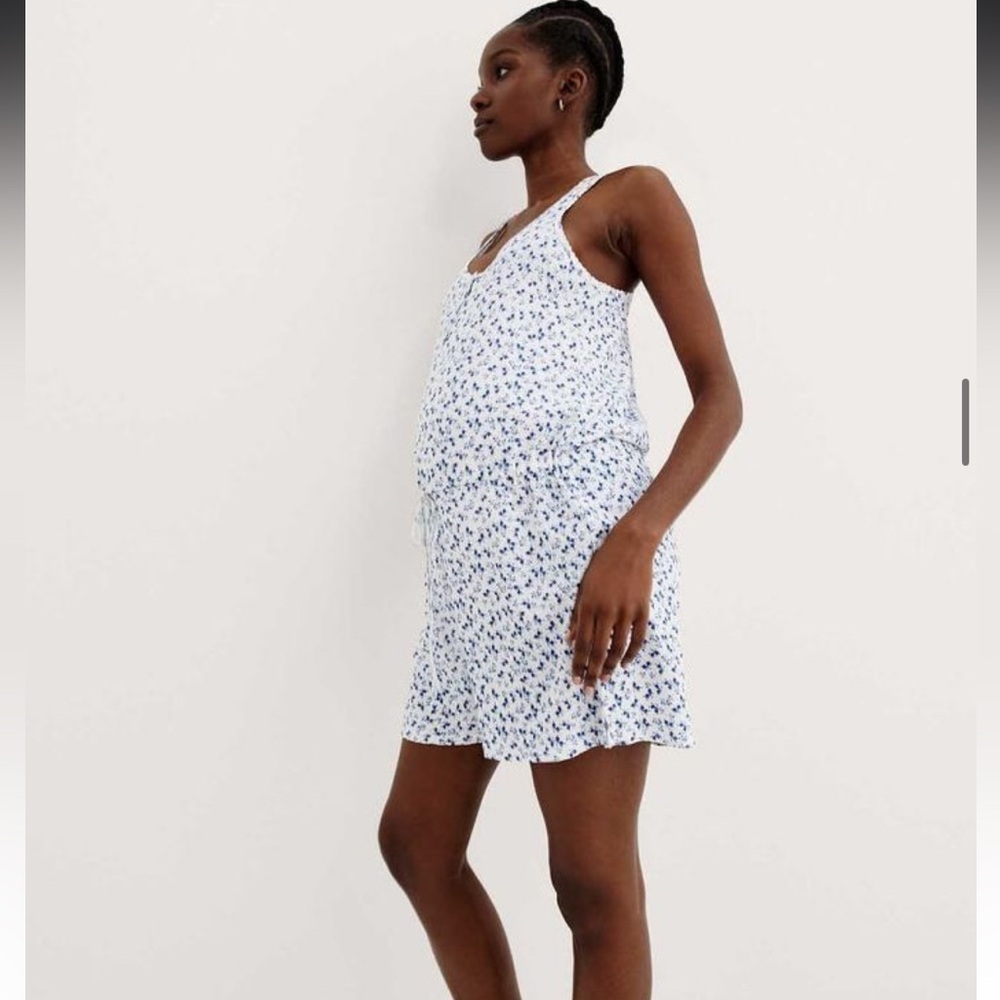 Hatch Maternity Romper, Size 2/M